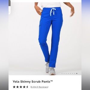 Figs Yola Skinny Scrub Pant- Medium